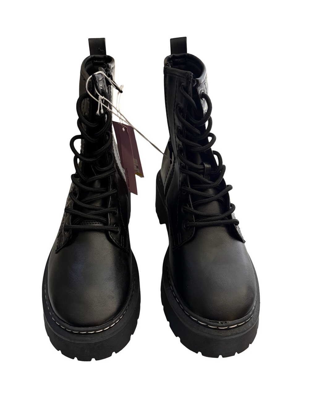 wild fable Black Combat Boots